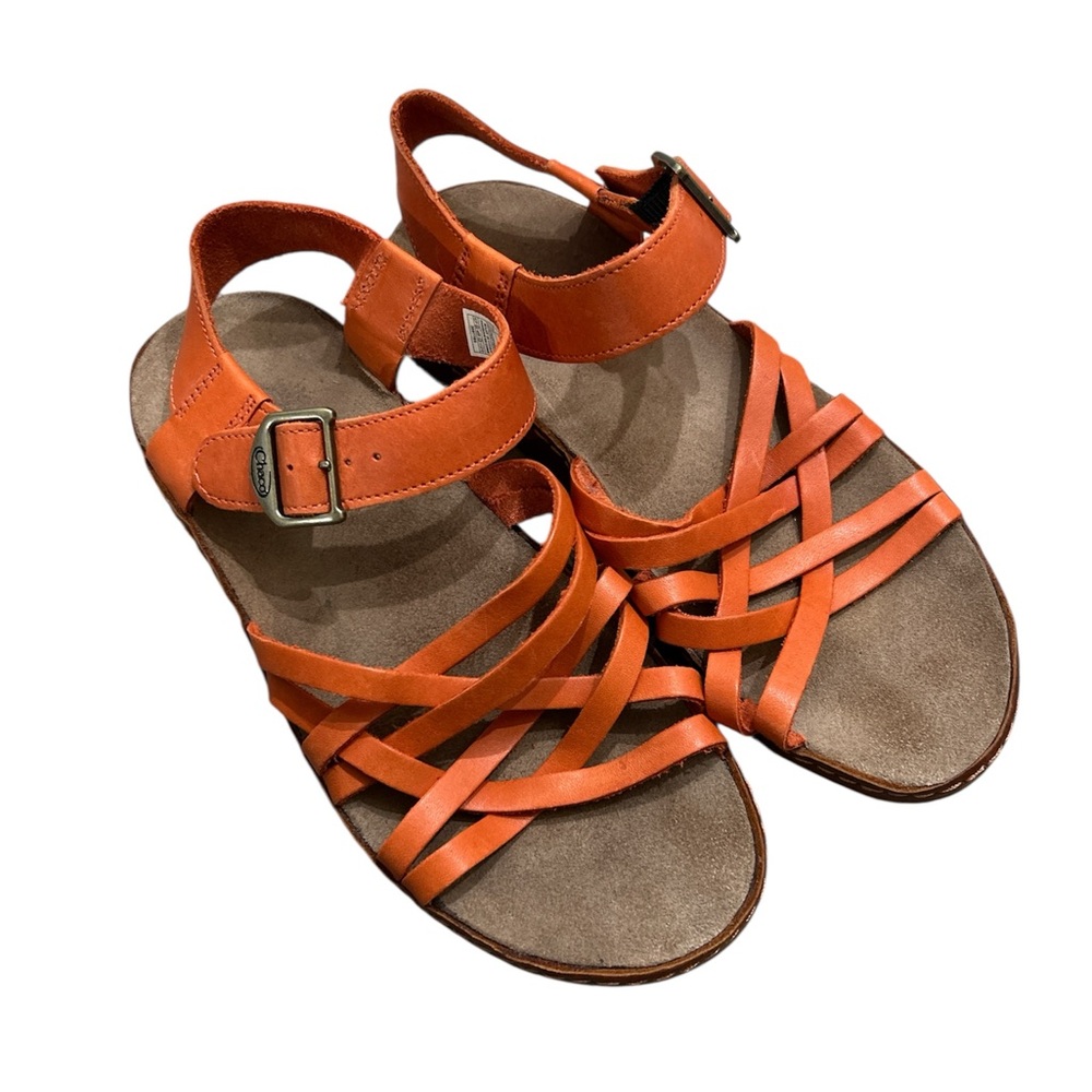 Chaco Flamingo Chaco Orange Leather Outdoor Women’s Size 7